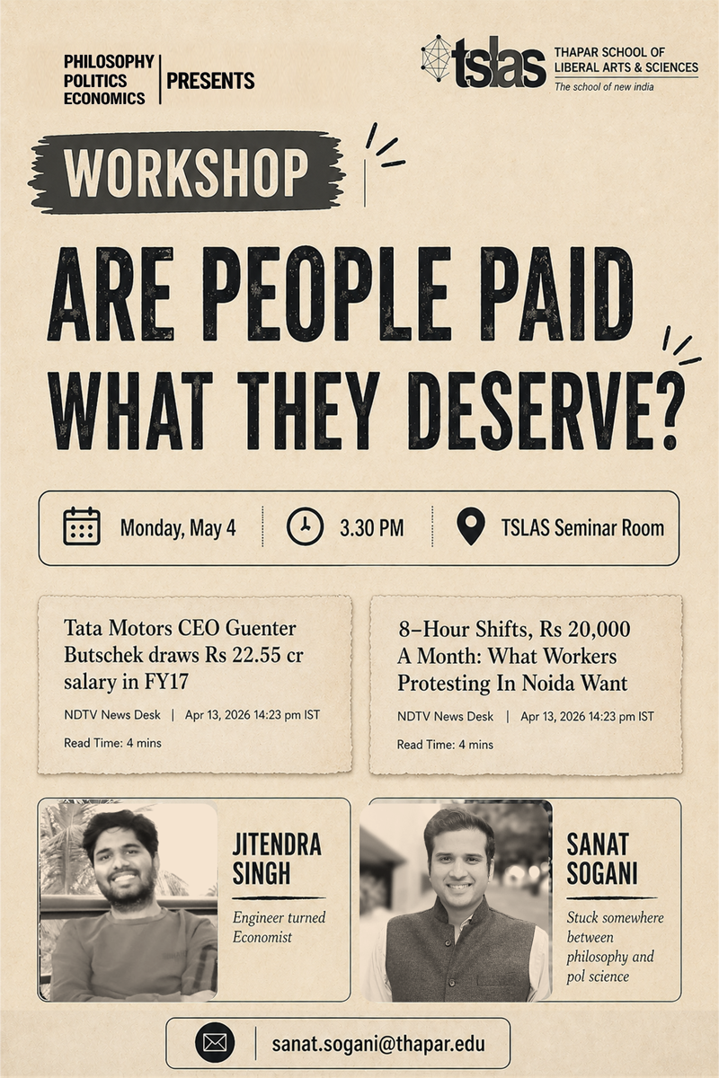 TSLAS Arranges an Interactive Workshop on Wage Inequality and Fair Pay